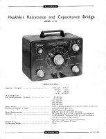 Heathkit C-3U - Schematic 